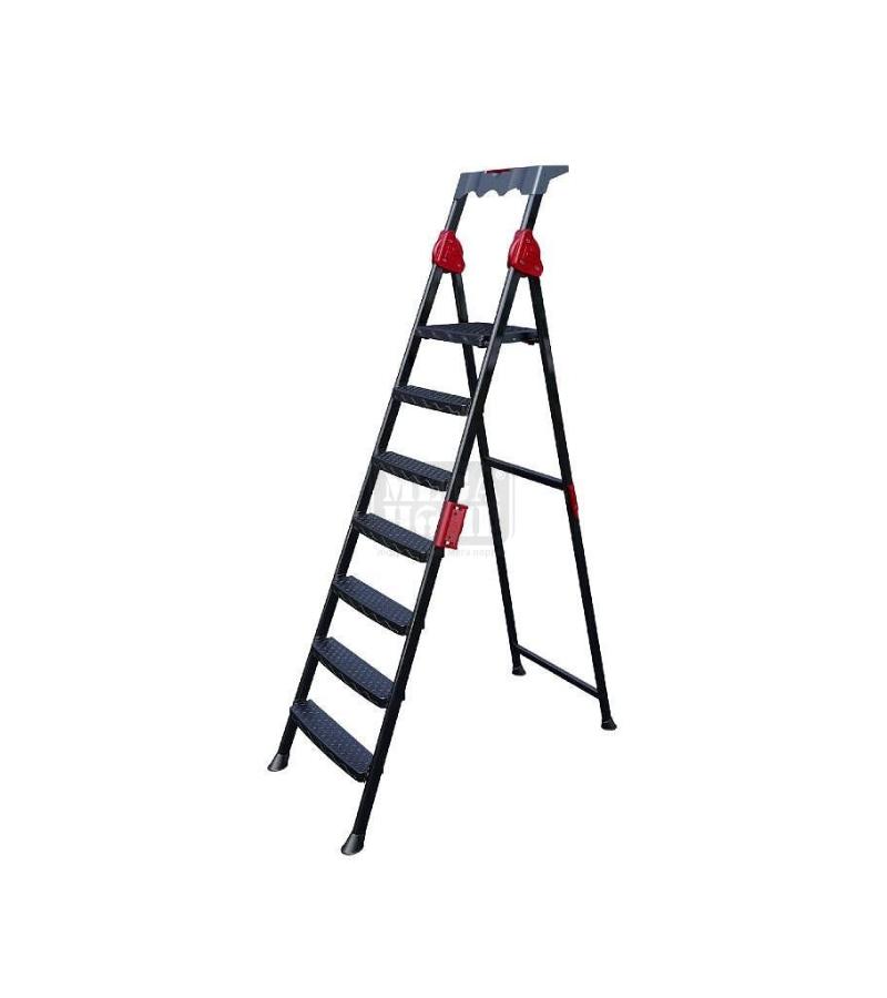 Metal ladder MENSA PLUS 6+1 steps Eurostep