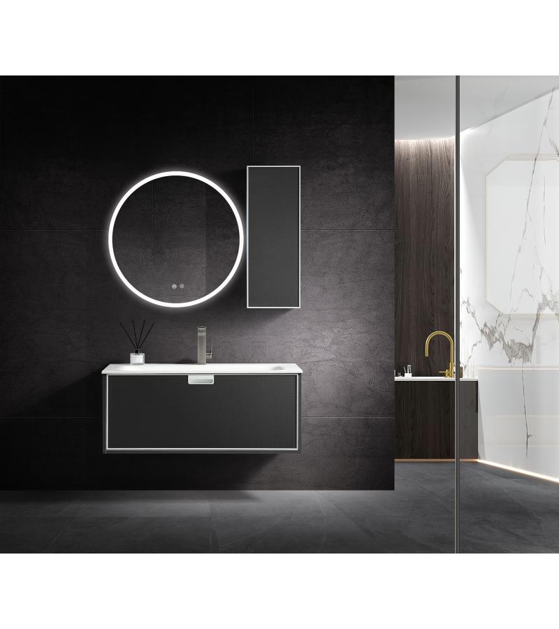 სააბაზანო ავეჯი სარკით  80 სმ   A616-80   მწარ. GDOSTON