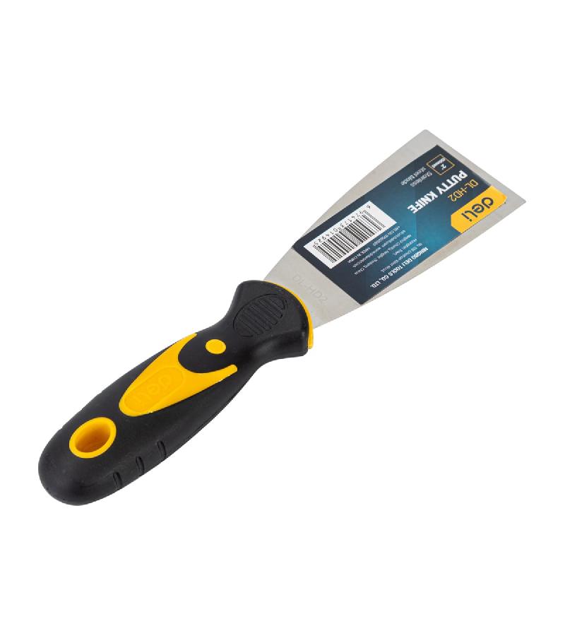 მებათქაშის ინსტრუმენტი შპატელი  50 მმ  DL-HD2    მწარ.  deli 