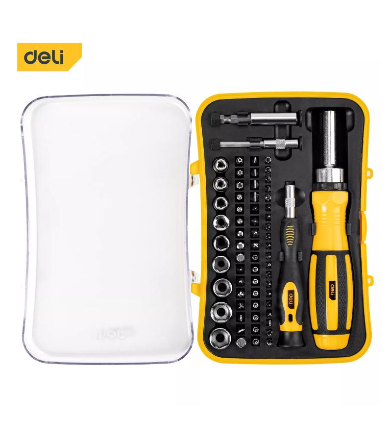 Screwdriver set 65pcs DL3565 bitter. deli