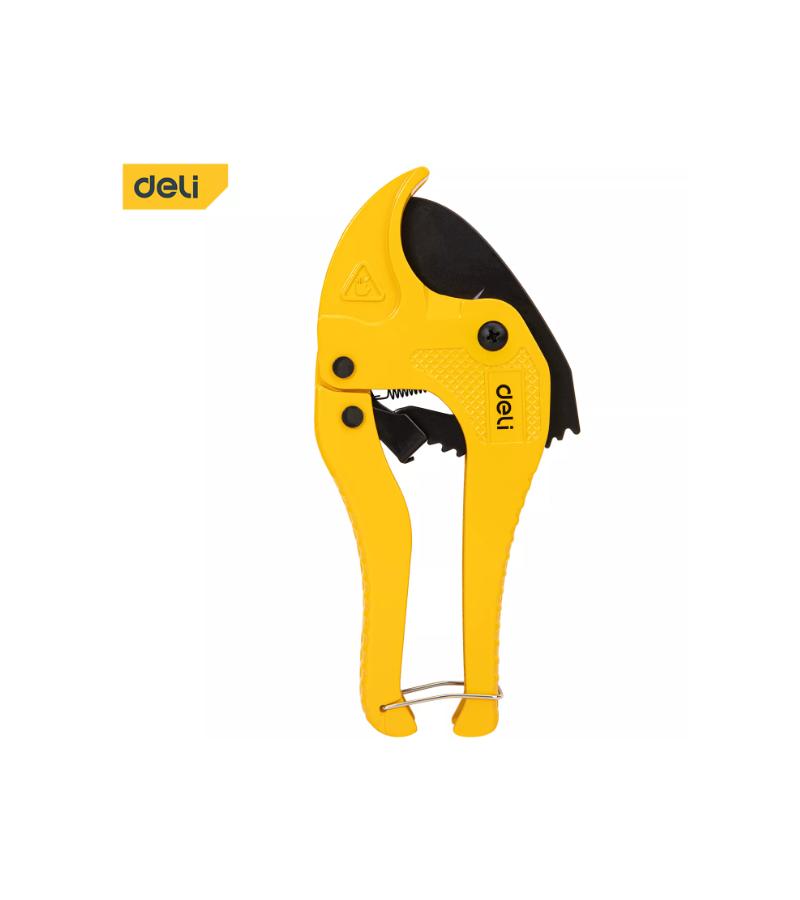 პლასტმასის მილის საჭრელი  42მმ  DL350042    მწარ.  deli 