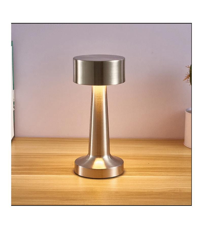 Table lamp GZLM-66017-CH-5 nickel color 1*2W size. D95*H200