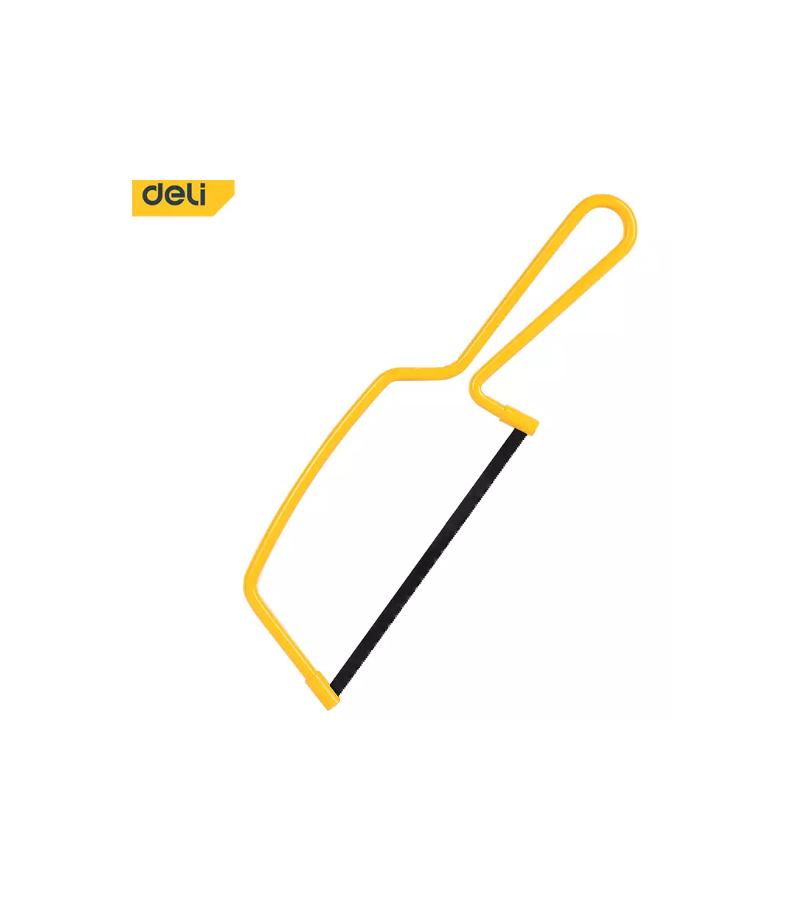 ხელის ხერხი ლითონის (ნაჟოვკა)  150 მმ  DL353206    მწარ.  deli 