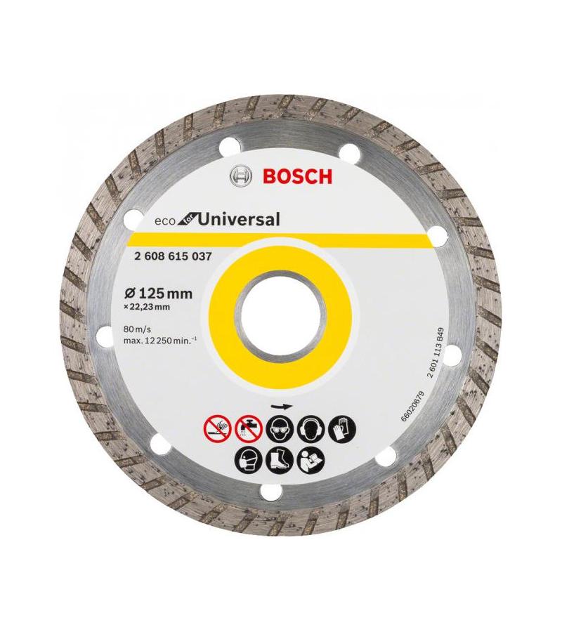 ალმასის საჭრელი დისკი ბეტონის  125-22,23  #2608615037    მწარ. BOSCH