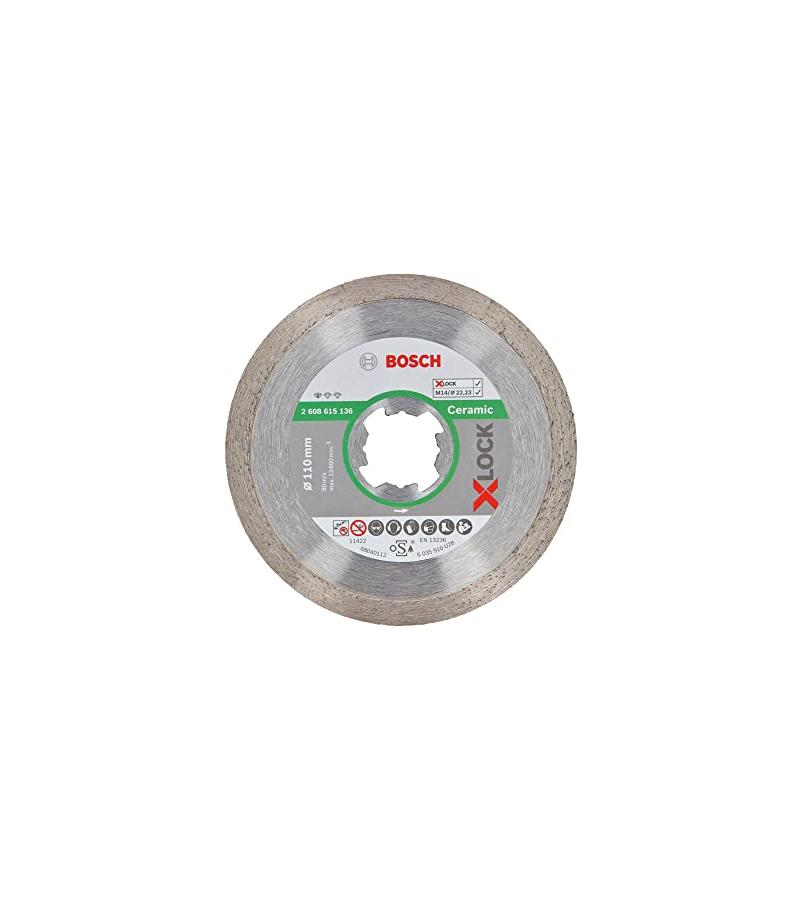 ალმასის საჭრელი დისკი  110 x 22,23 x 1,6 x 7 mm  #2608615136    მწარ. BOSCH