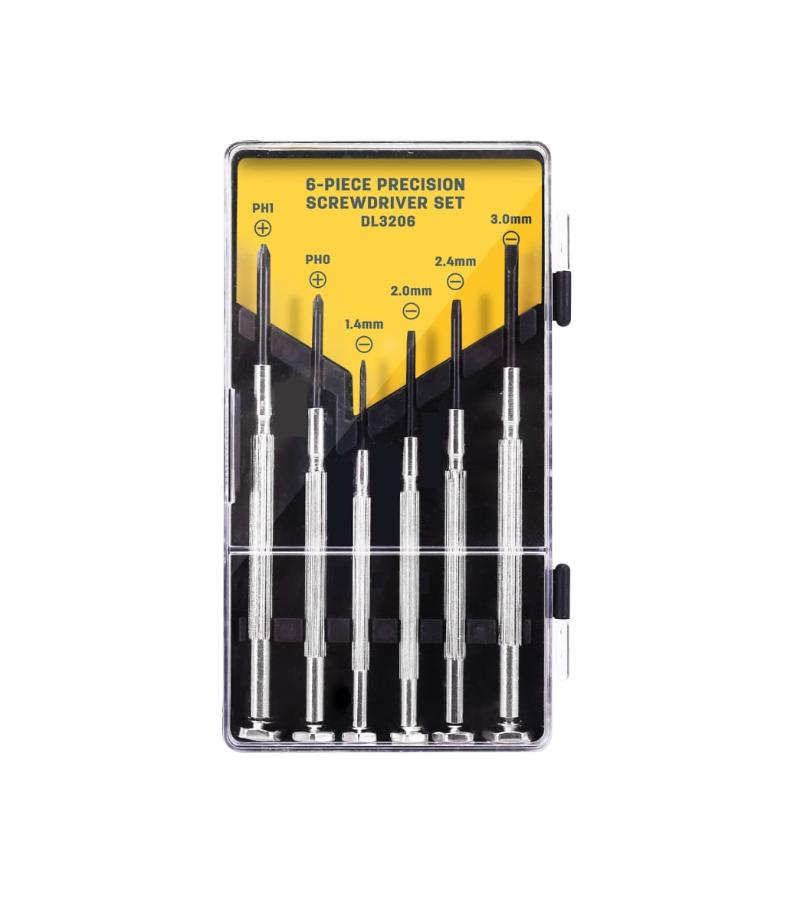 Screwdriver set 6pcs DL3206 bitter. deli