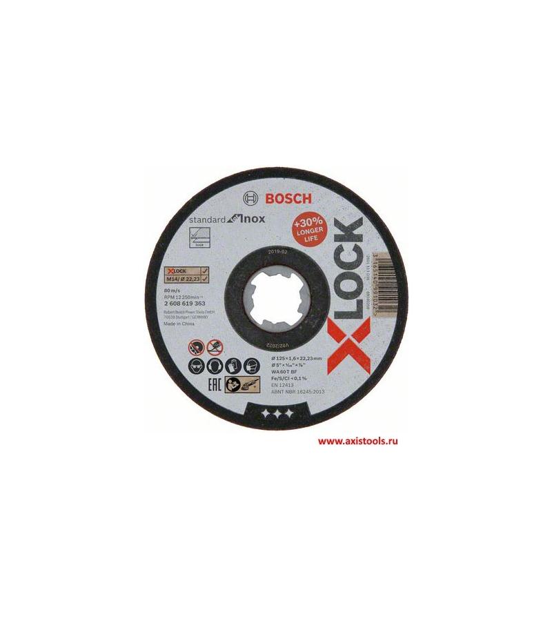 საჭრელი დისკი  125x1.6x22.23mm   #2608619363    მწარ. BOSCH