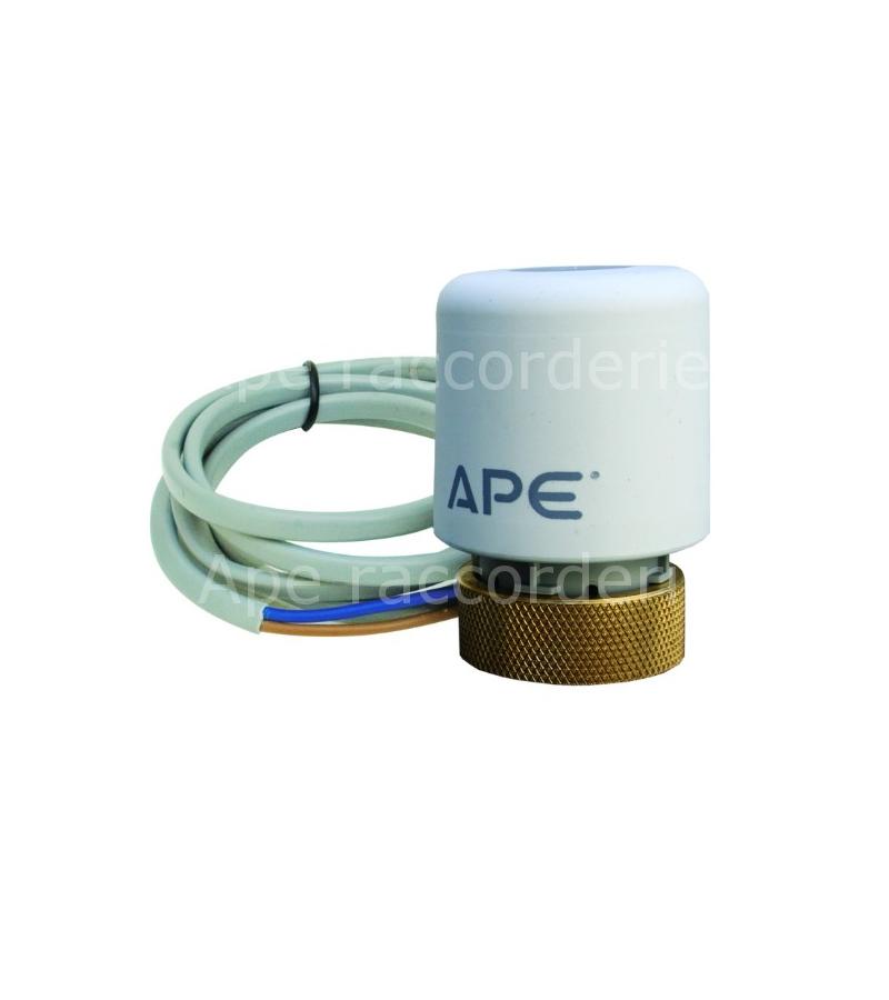 გათბობის სისტემის თერმოსტატი თეთრი   M 30X1.5  მწარ. APE 