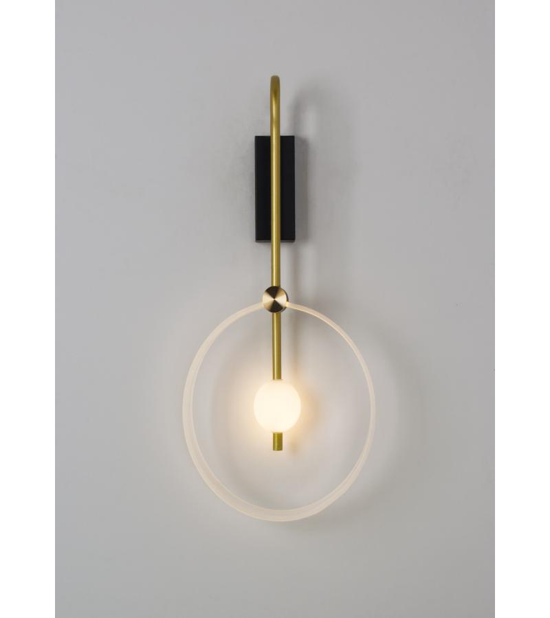 კედლის სანათი   GZMO-9045A  თეთრი   D200*H449  (3000K)