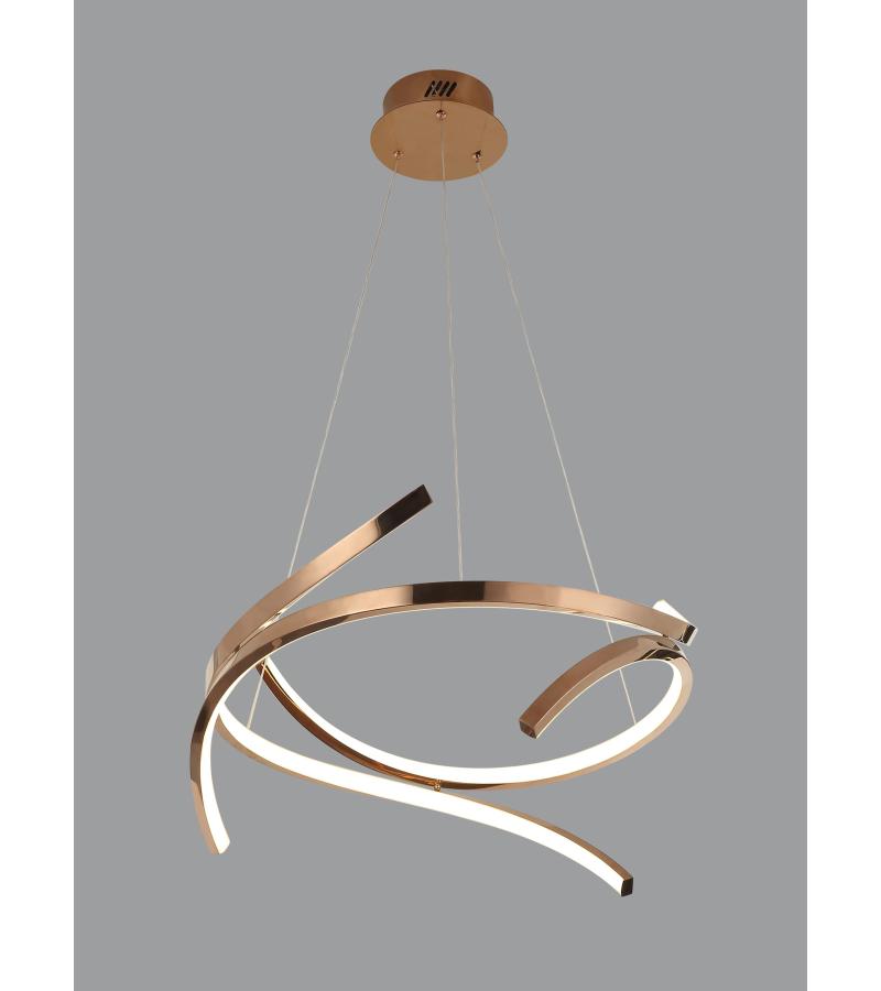 ჭაღი  LED   GZMK-D230333-600  ფერი. GOLD