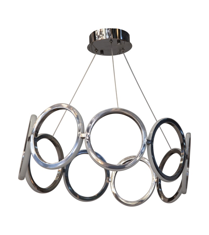 ჭაღი  LED   GZMK-D230404-D600  ფერი. BLACK