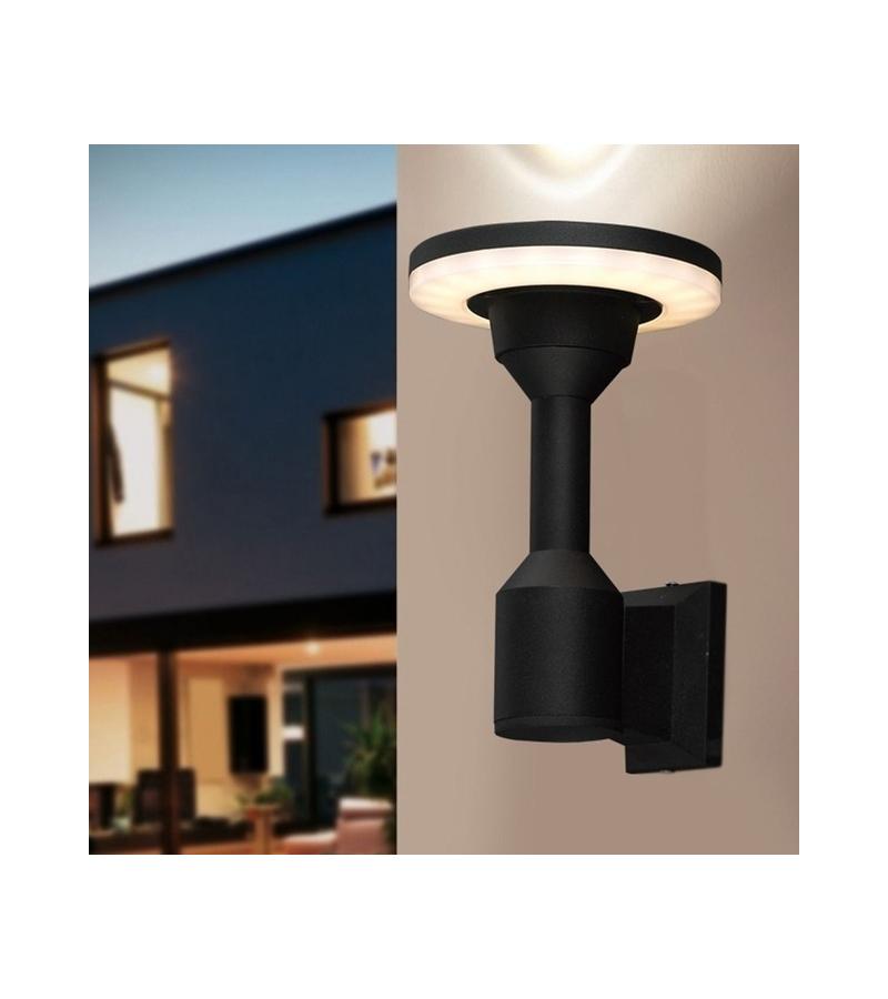 კედლის სანათი  LED  GZLX-804R  12W  3000K  ფერი. BLACK