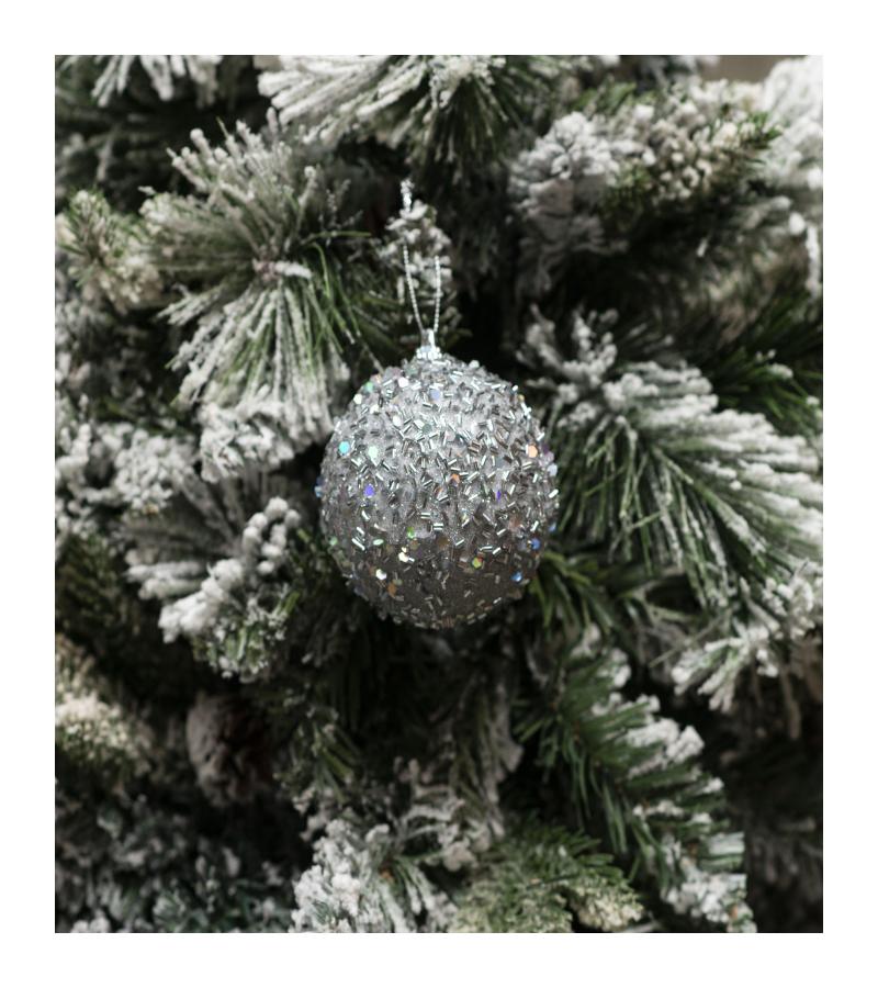 საახალწლო სათამაშო   ბურთულა  3ც  8 სმ  LILI-A3-13032S8