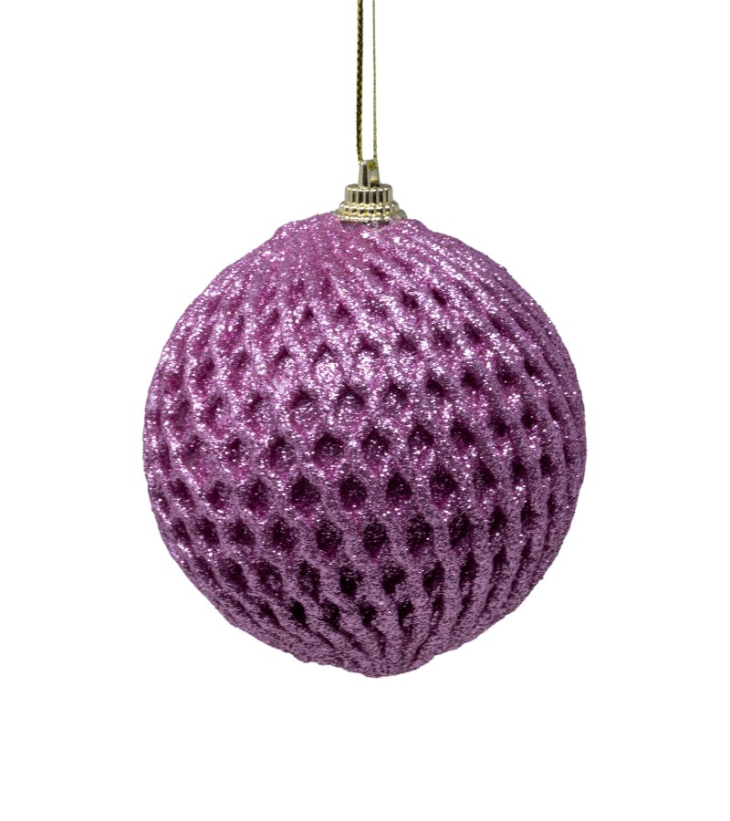 საახალწლო სათამაშო   ბურთულა  3ც  8 სმ LILI-AD1356-8