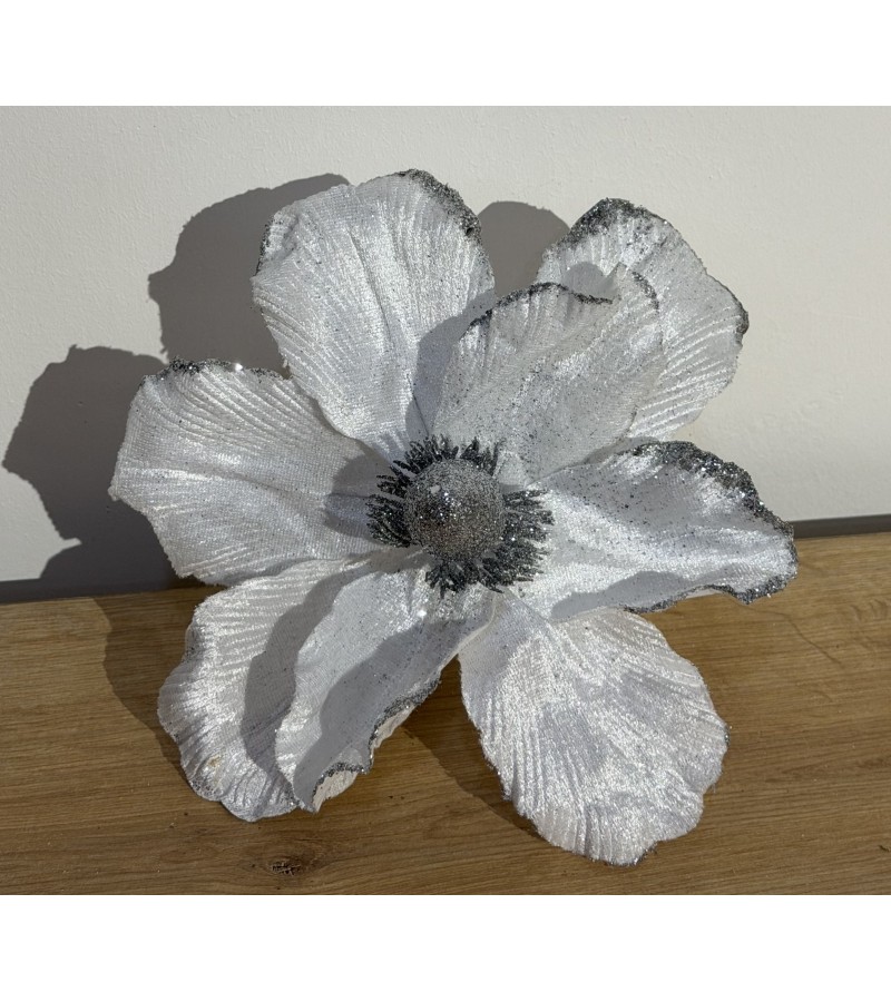 საახალწლო აქსესუარი  ყვავილი  LILI-HD22-488  20 სმ