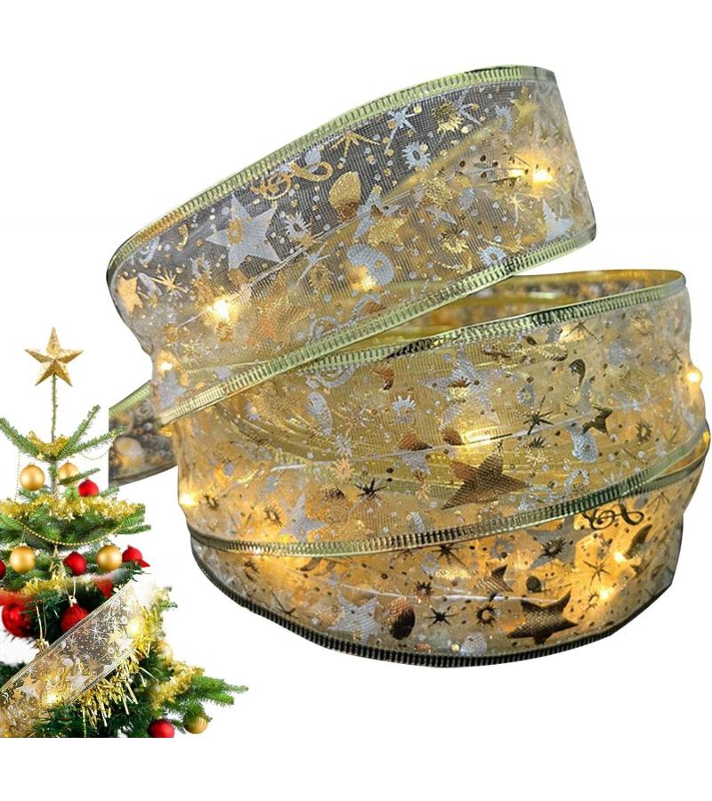 საახალწლო სანათი   ლენტა 3500k   10მეტ.  MYDS-56