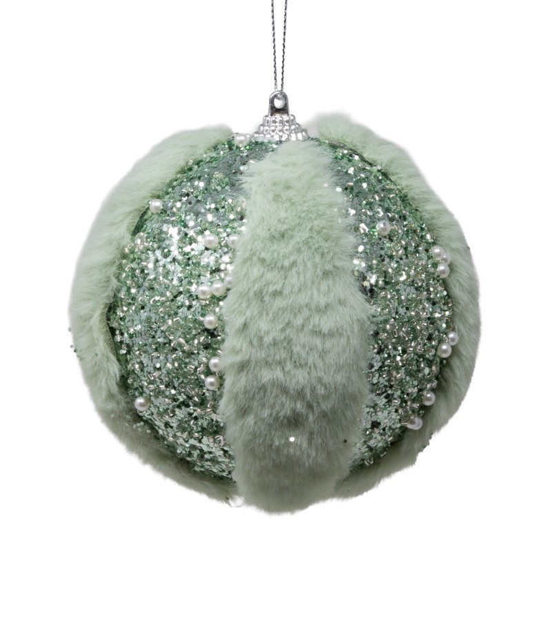 საახალწლო სათამაშო  ბურთულა  2ც  10 სმ  LILI-A1-51647ME10 