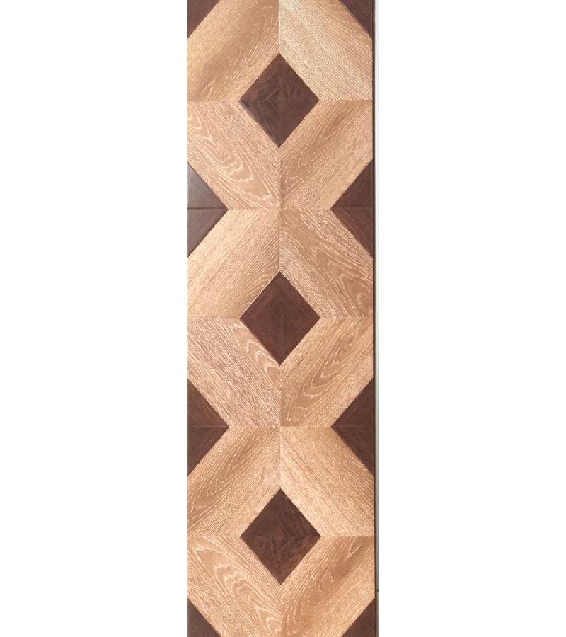 Ламин. Напольное покрытие #1592-5 1210х404х10,50мм EURO DECOR с зеленой основой