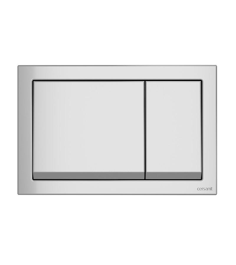 ღილაკი ინსტალიაციის  ENTER, (P-BU-ENT/Cm)  ქრომი, მატოვი   მწარ. CERSANIT