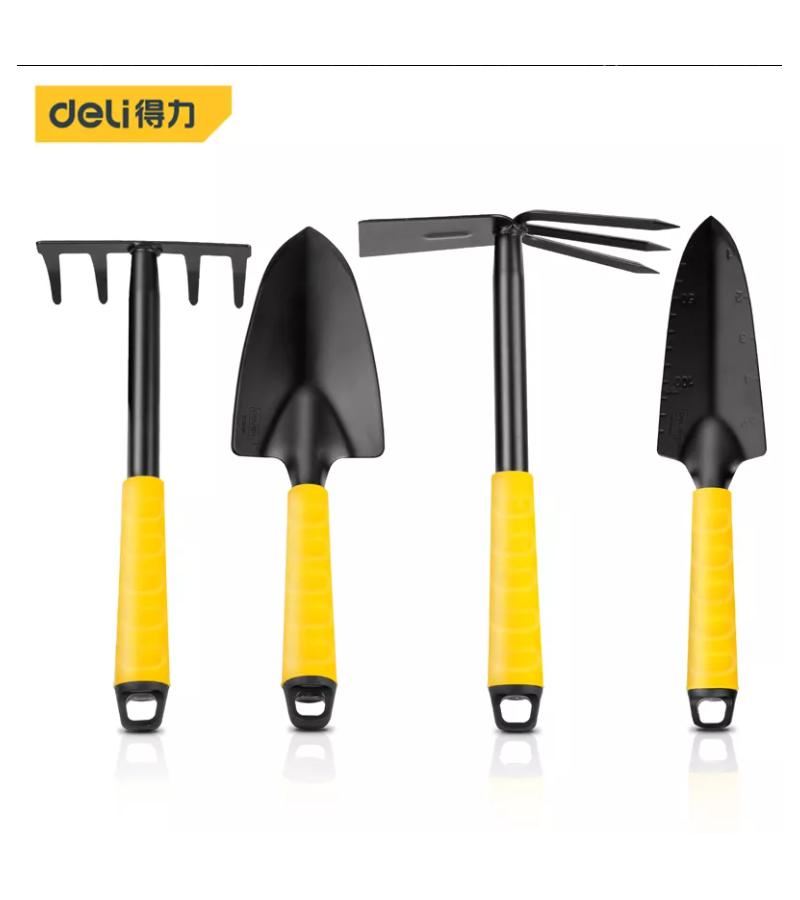 ბაღის ინსტრუმენტების ნაკრები  4ც   4in1  DL580804    მწარ.  deli 