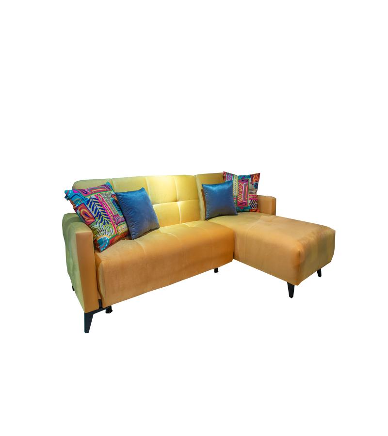 კუთხური დივანი  LUCKY  ფერი. C112584    მწარ. ALENZO