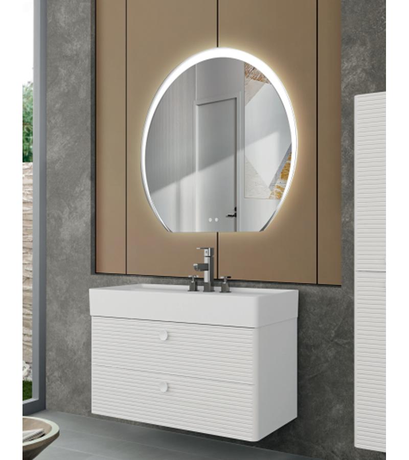 სააბაზანო ავეჯის  სარკე   80 სმ   EVA  ANTI-FOG   #EVA0800.AF