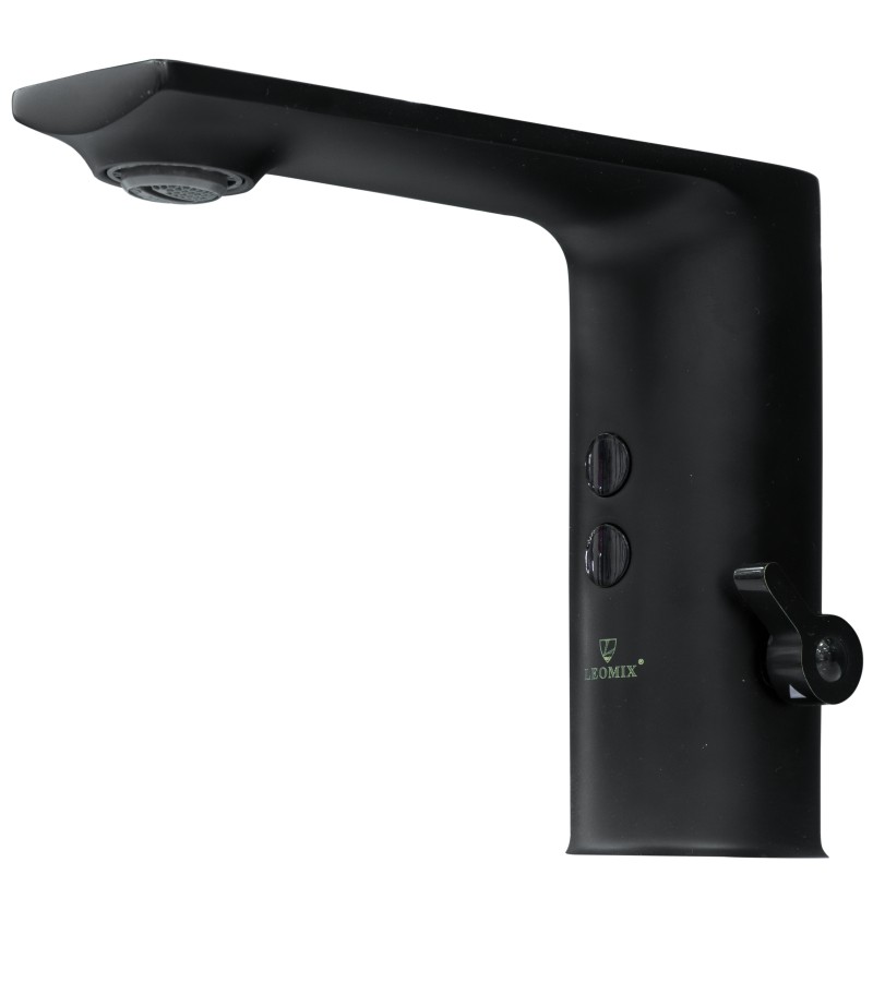 შემრევი ხელსაბანის სენსორული შავი  #HH-1821BK-HH LEOMIX