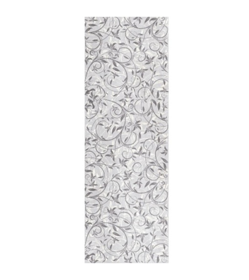 კერამიკ. ფილა  INTEGRA FLORAL GRAY - ANTHRACITE MOTIF  SERAMIKSAN  30*90