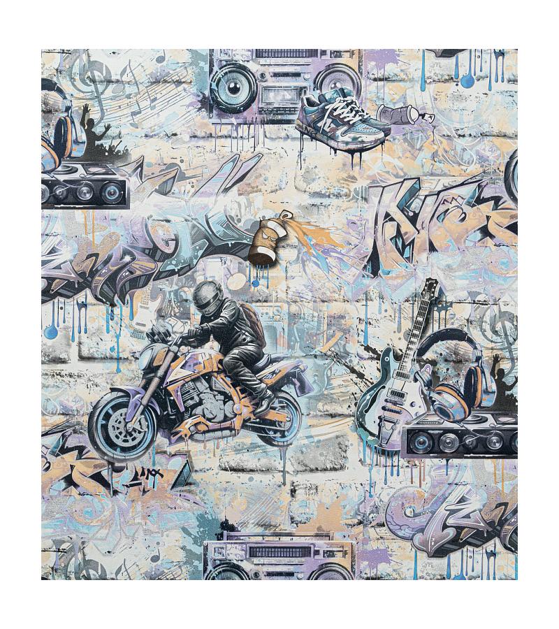 შპალერი ვინილის ფლიზილ. ფუძ.  11054-03   АРТЕКС  ზომა : 1.06*10მტ.