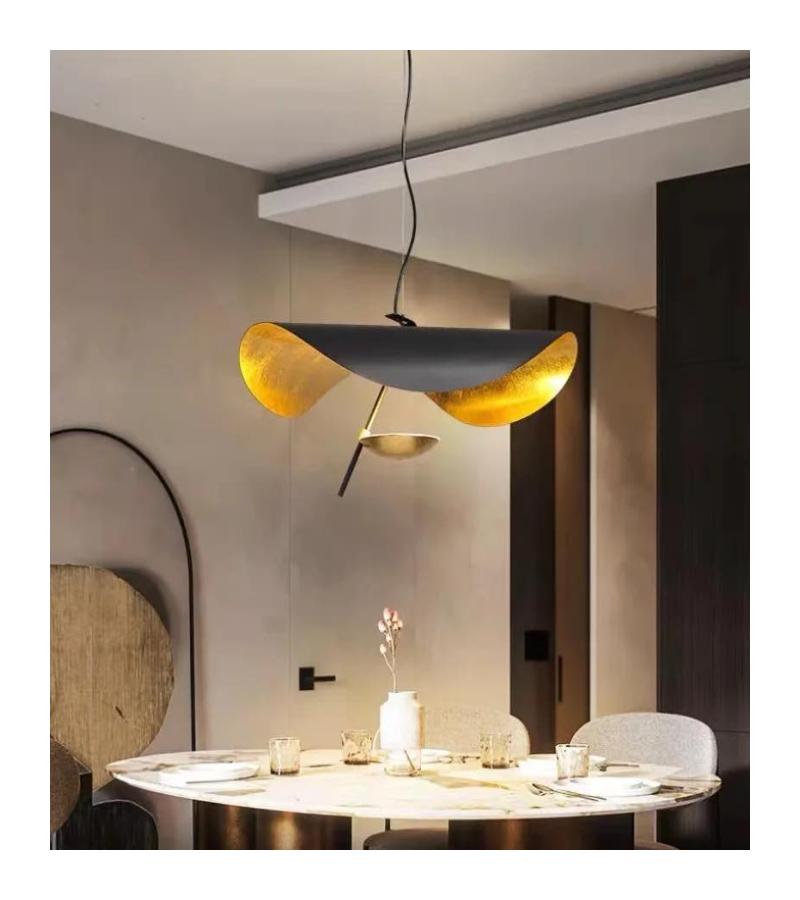 ჭაღი  GZMK-D190406/1   BLACK GOLD  D600  LED/ 9W