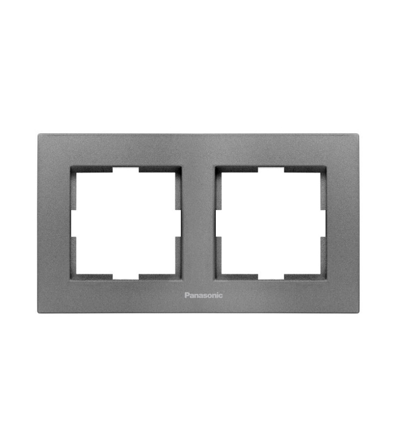 Выключатель-розетка торцевой KARRE PLUS FUME 2 WKTF08022DG-EU1 Panasonic