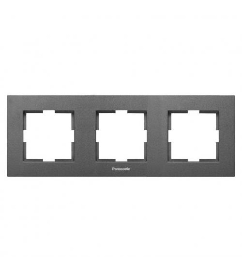 ჩამრთველ-როზეტის კანტი  KARRE PLUS FUME 3-ნი  WKTF08032DG-EU1  Panasonic