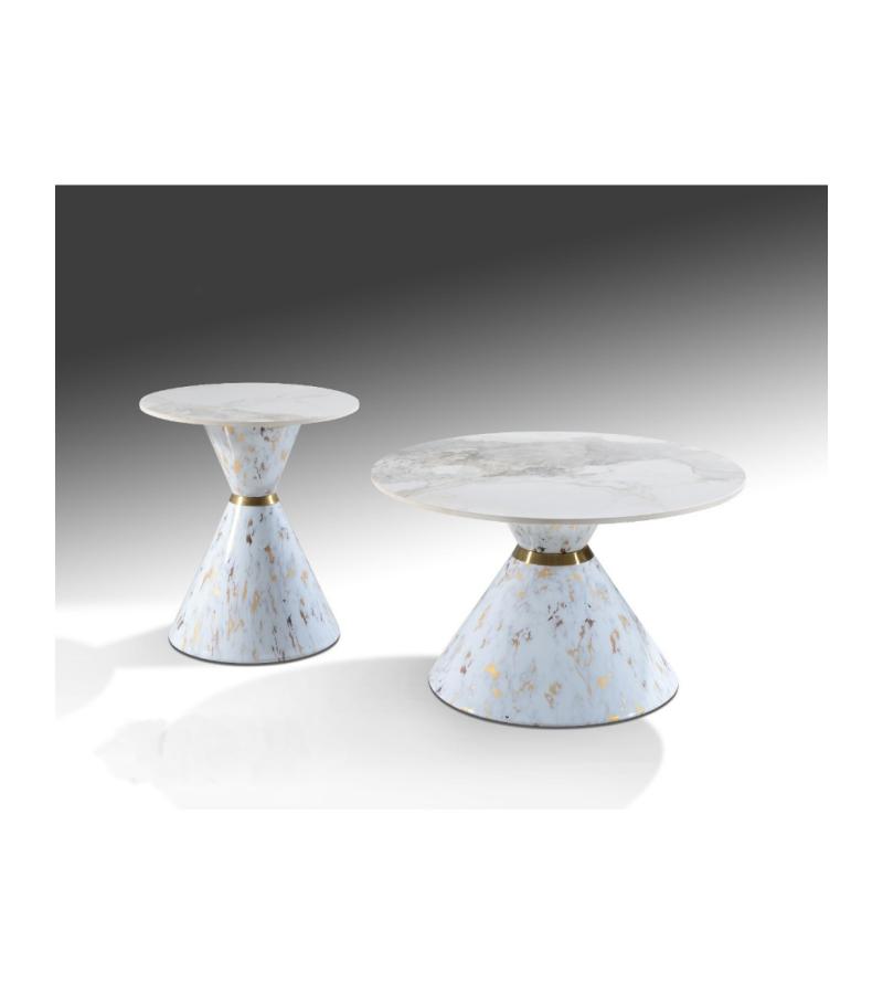 Журнальный столик FSAH-2301-1 Размер: 80*80 х 50*50