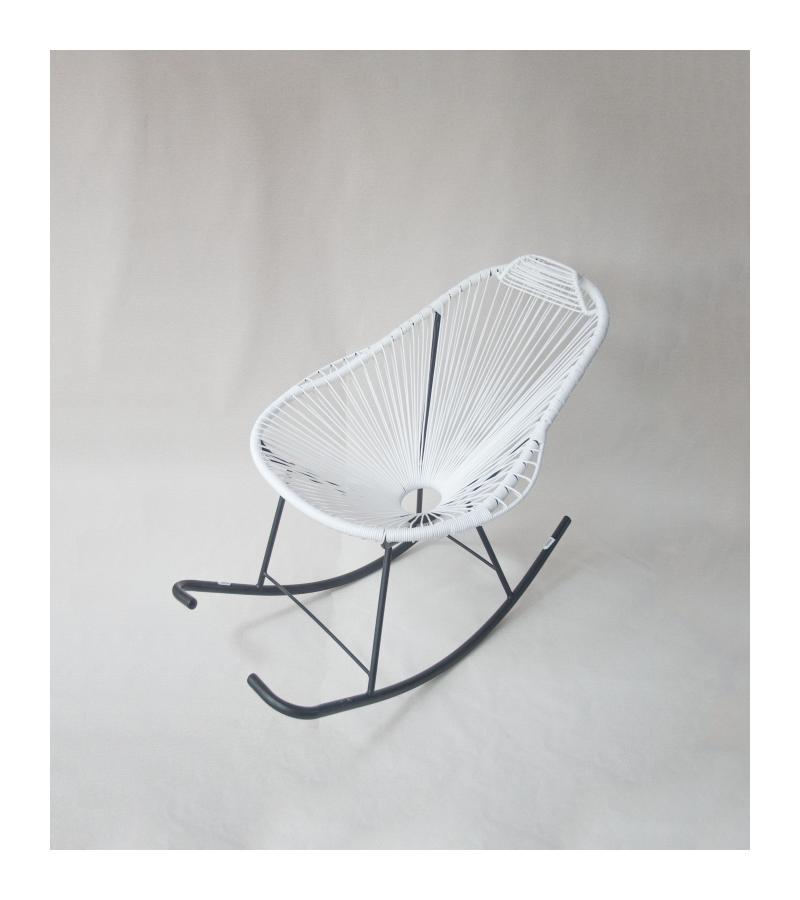 Стул с садовым сиденьем FSLX-A075-1 цвет. Белый