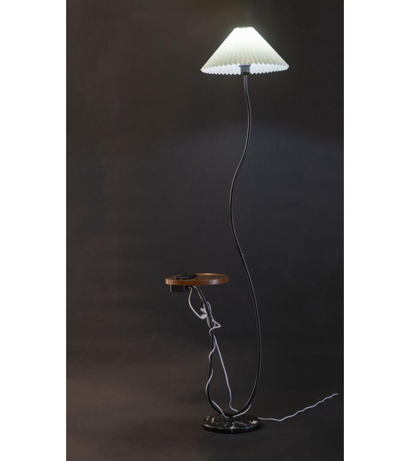 იატაკის სანათი  GZDTT-0-13 BLACK  E27