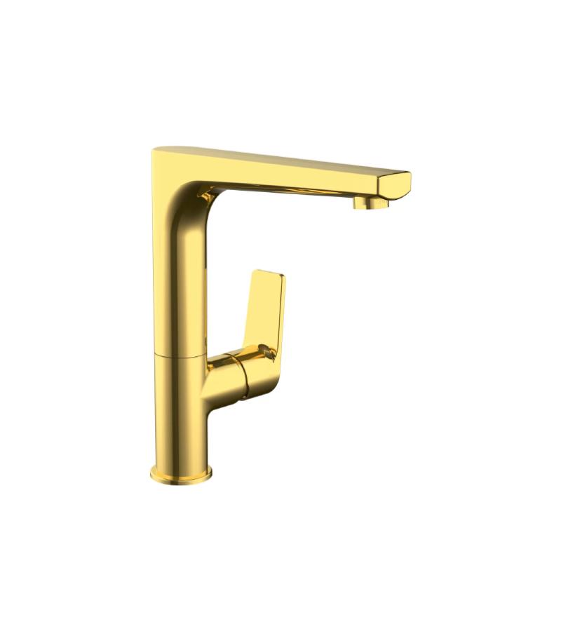 Kitchen faucet from below AZURE golden #156844308 bitter. ADELL