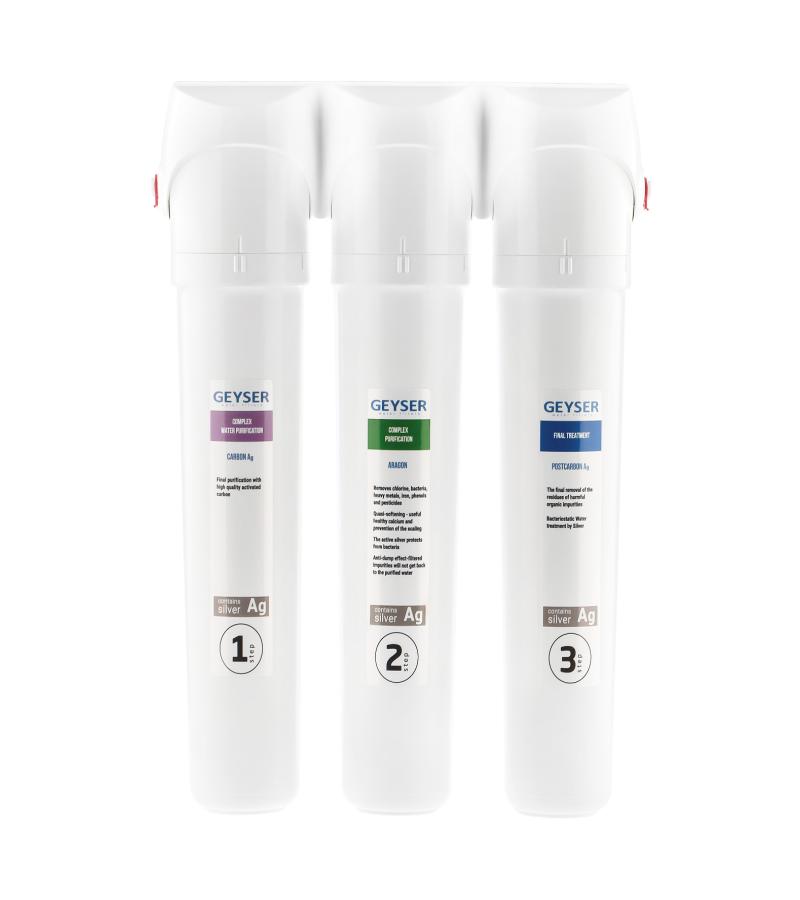 წყლის ფილტრი უნივერსალური  Гейзер Смарт  #11050   მწარ.AKVATORIA 