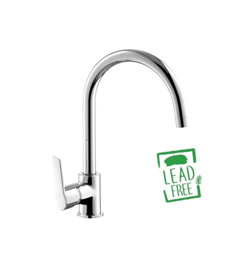 Смеситель для кухни под монтажом NEON Nickel # 15714451 Bitter. АДЕЛЬ