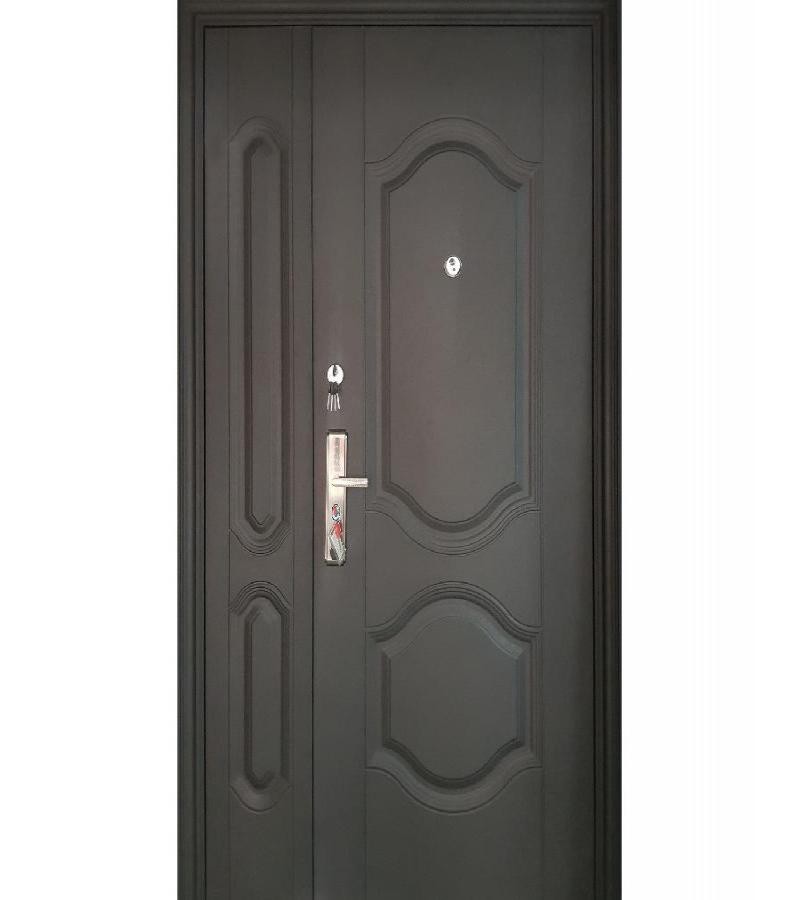 Lit. door black #JW817 0.7/1.1mm size 2050*1200*50mm door-half
