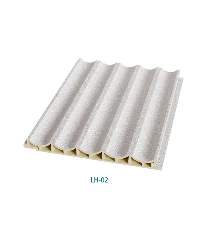 დეკორატიული პანელი  150 WAVE  PVC 12*150*2900  LH-02