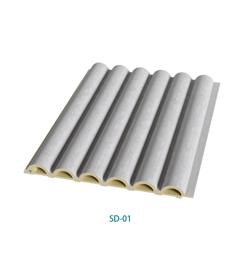 დეკორატიული პანელი  150 SEMI CIRCLE  PVC 15*150*2900  SD-01