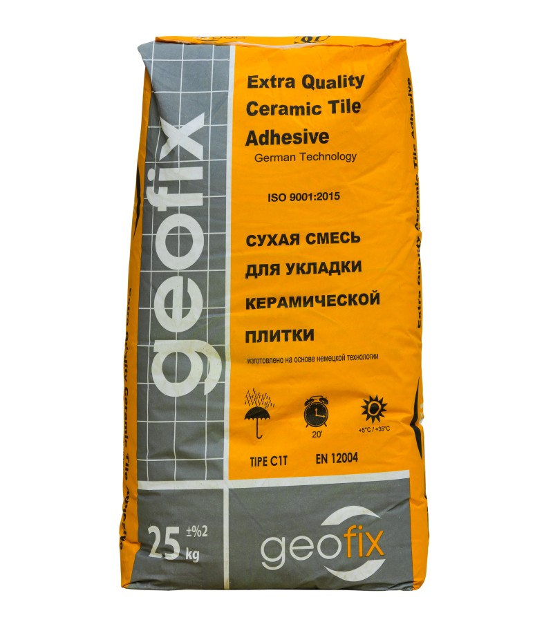 Resin cement 25 kg GeoFix.