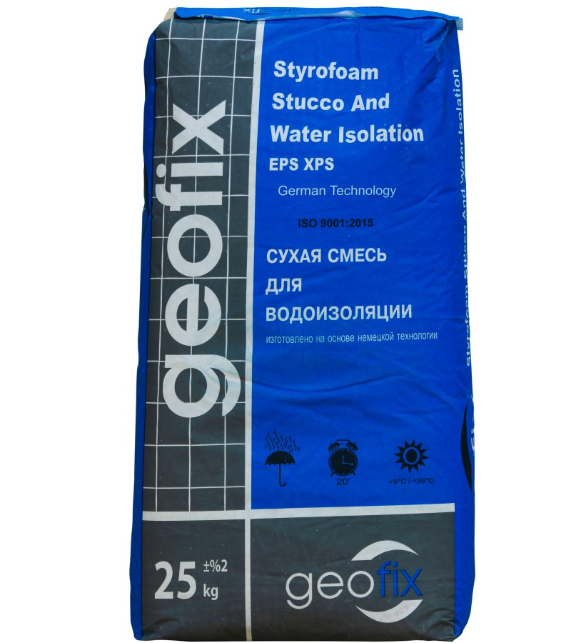 Resin cement 25 kg GeoFix (waterproof)