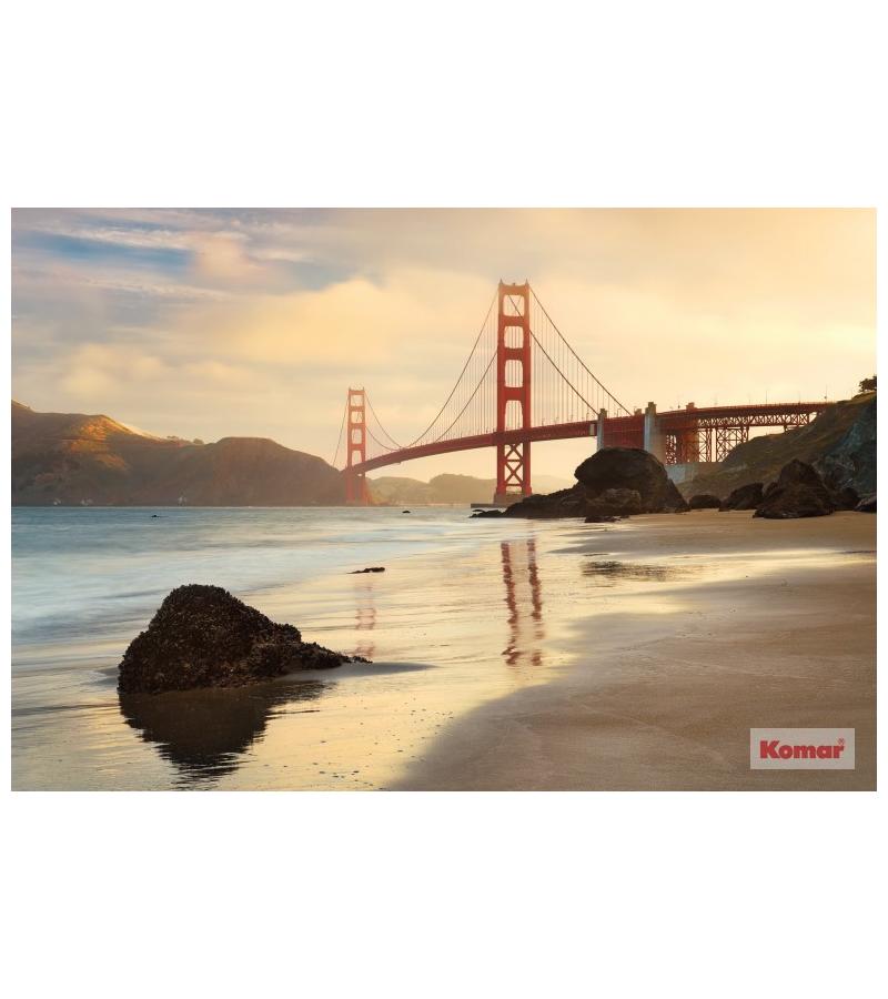 Фотообои 368х248см (4 панели) Golden Gate XXL4-054 темные. КОМАР