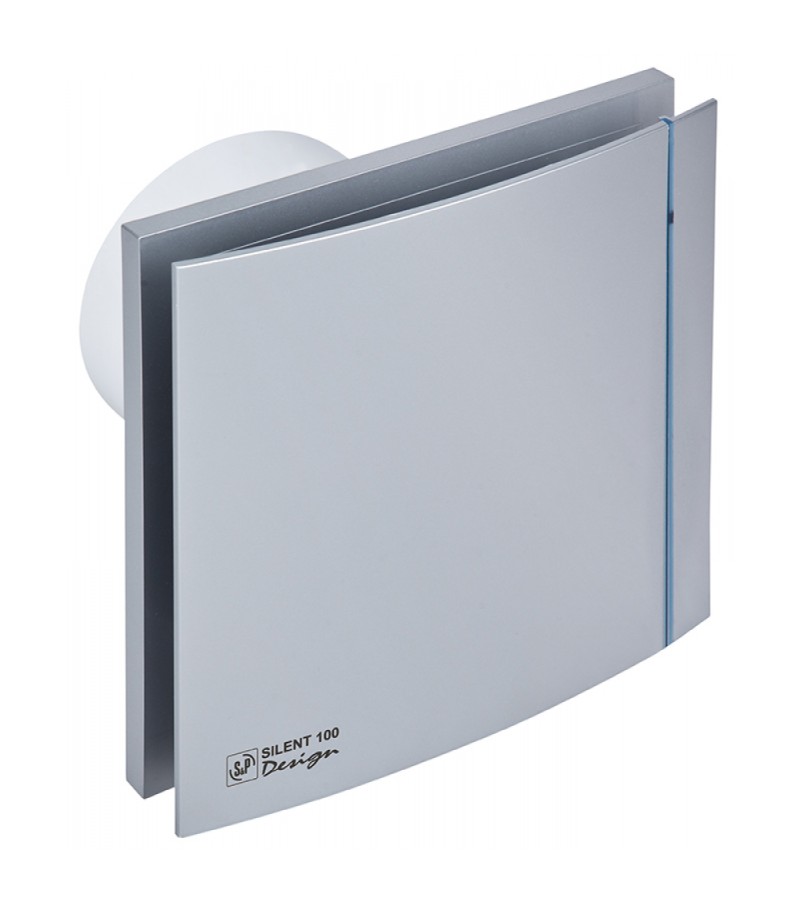 აბაზანის გამწოვი  SILENT-100  CZ  ვერცხლისფერი  #5210603400  DESIGN-3C (220-240V 50HZ)   მწარ. S&P