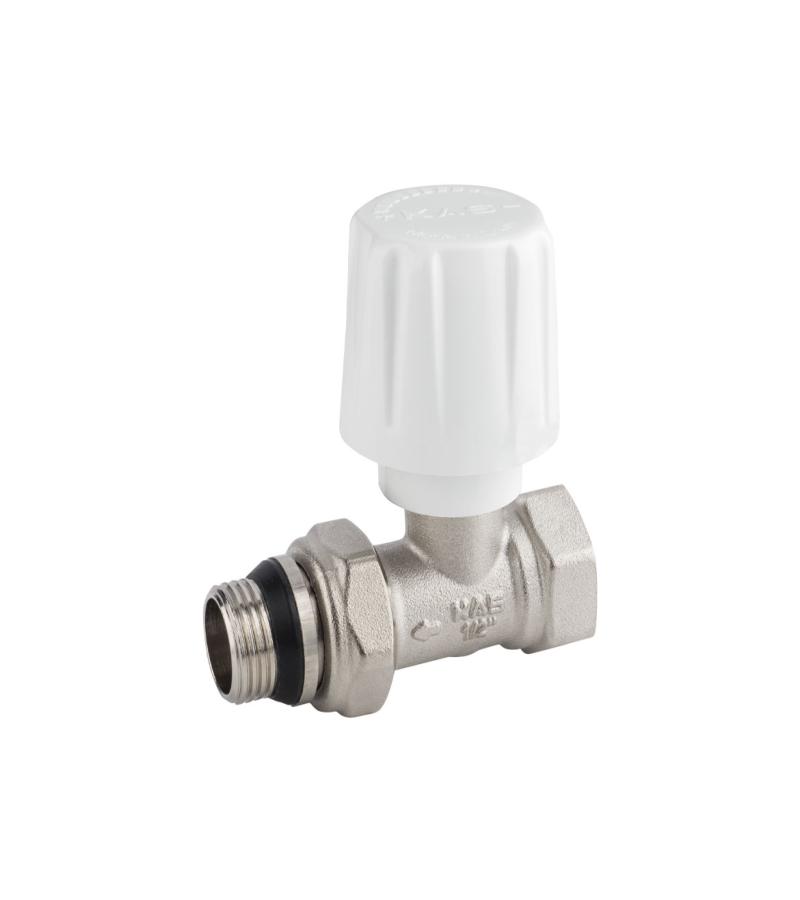 Радиаторный клапан 1/2 с прямой прокладкой и соединением PEX #0417301-01 KAS