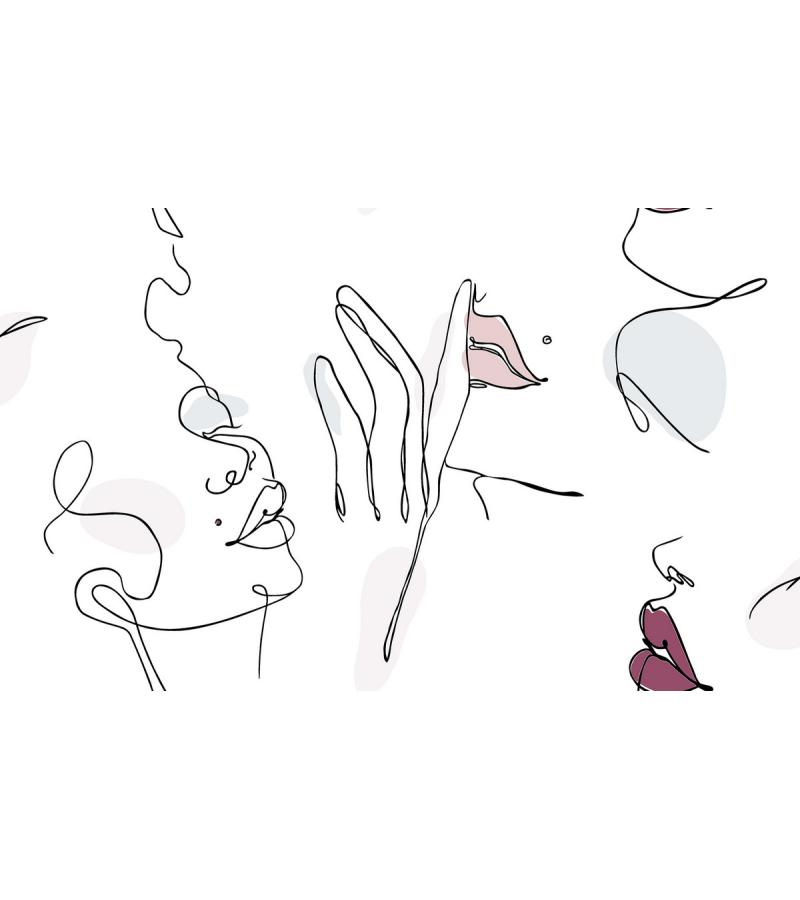 შპალერი ვინილის ფლიზელინის ფუძეზე  # 60616-03  Mademoiselle  1.06*10 მტ. Erismann 