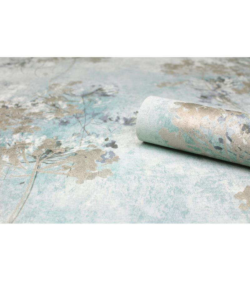 შპალერი ვინილის ფლიზელინის ფუძეზე  # 60683-05 Benefit Botanika  1.06*10 მტ. Erismann