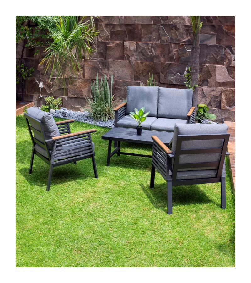 გარე მაგიდა სავარძელი  2+1+1  ( 3ც-სავარძელი ; 1ც-მაგიდა )  ALISON   GFKD4826 P01