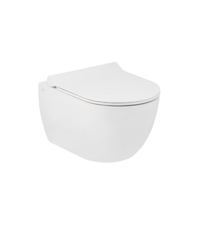 Wall Mounted Toilet HILL VORTEX #A031141H Bitter. SERAMIKSAN